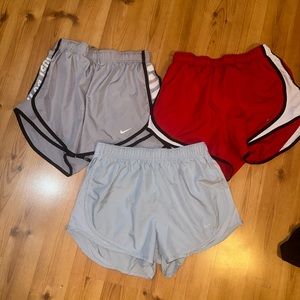 Three Nike shorts bundle!! ( size medium)